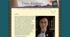 Desktop Screenshot of khidayer.com